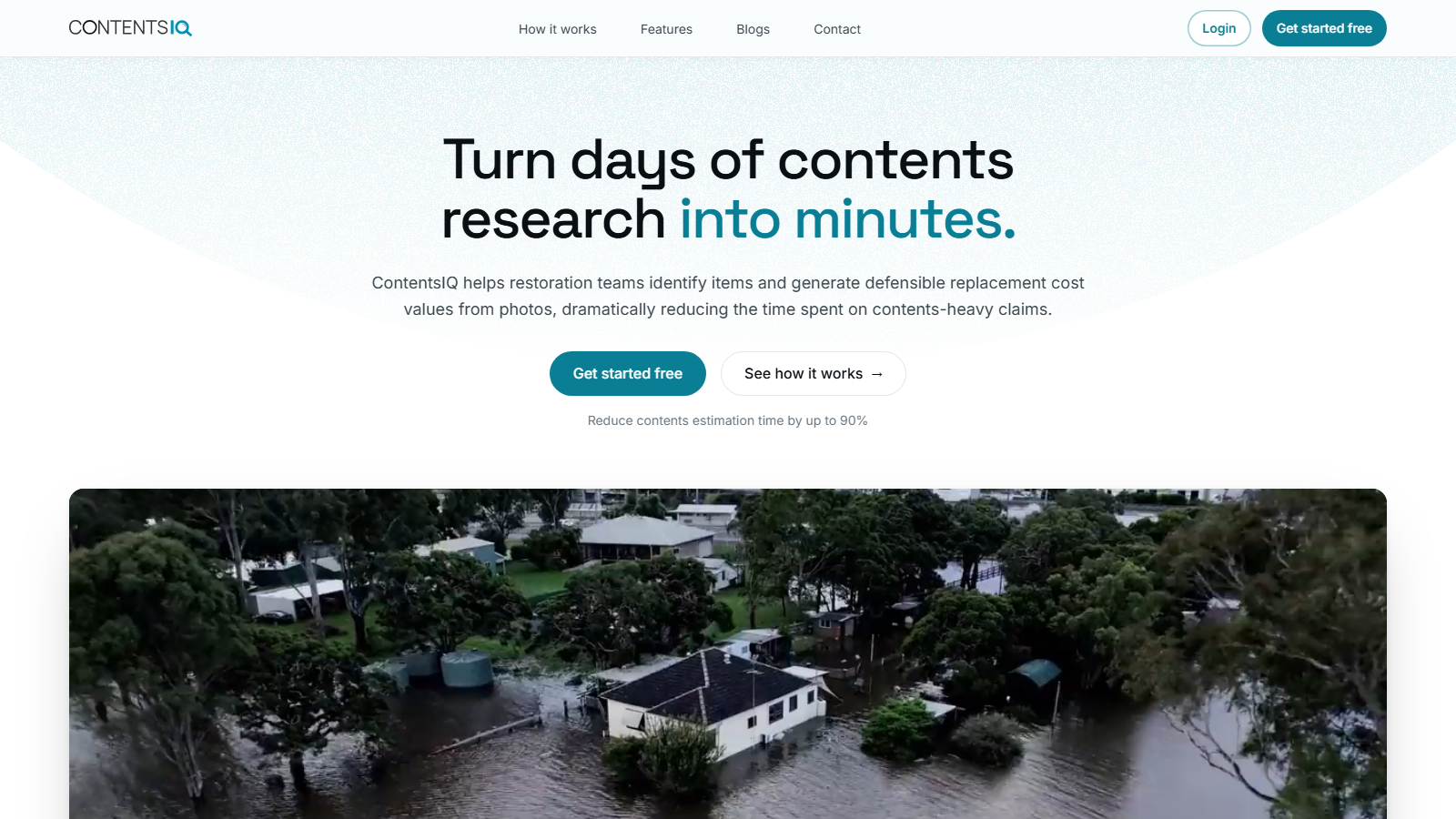 ContentsIQ, live product site
